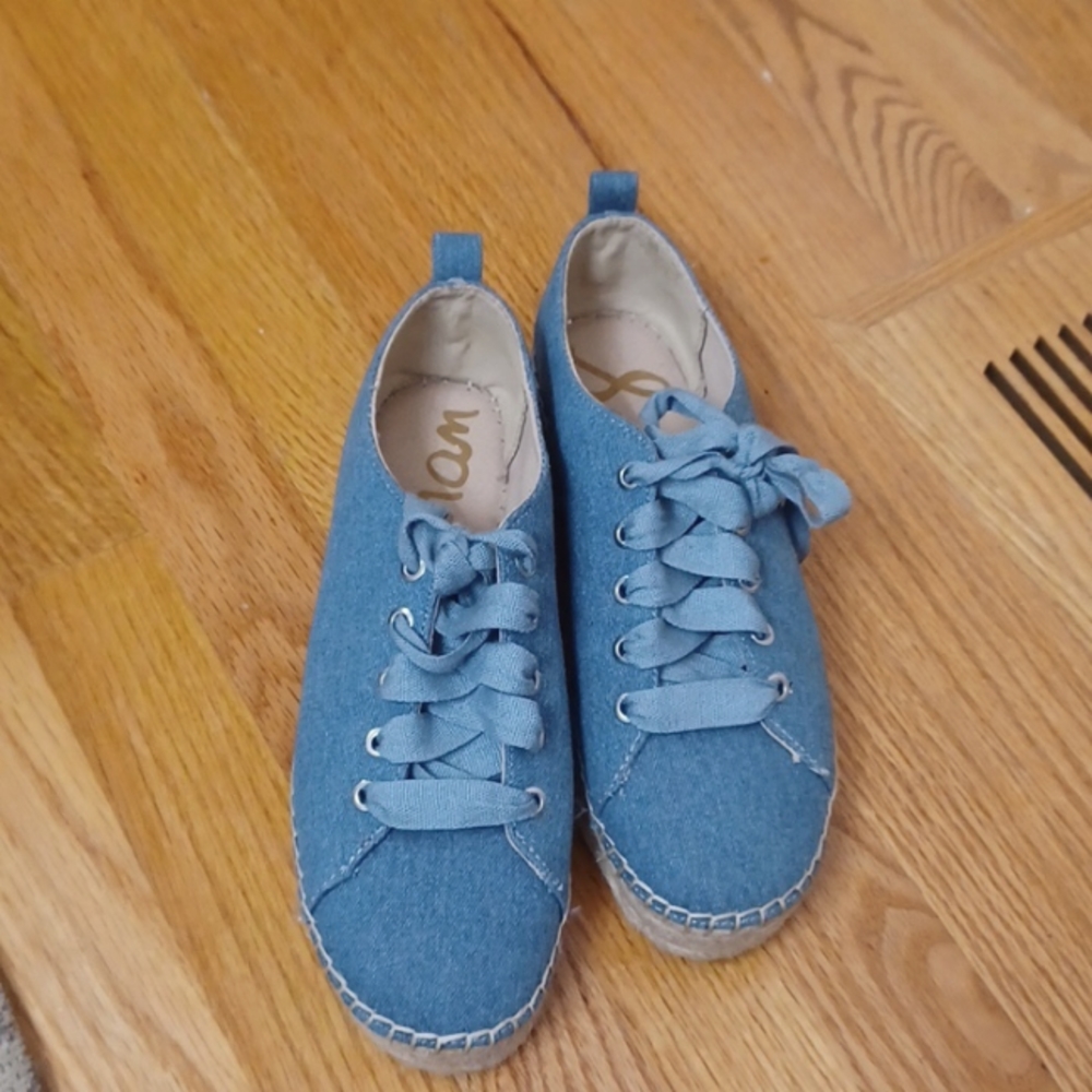 Sam Edelman Denim Canvas Shoes